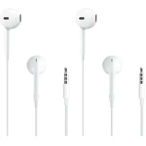 Apple Earpods 3,5 mm Jack Lot de 2 pas cher