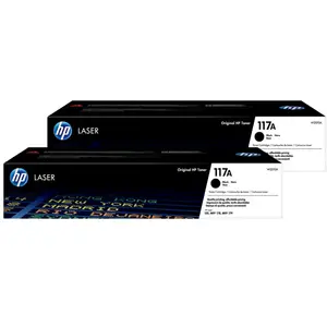 HP 117A Toner Noir Lot de 2 pas cher
