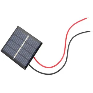 Lot de 2 Mini Panneaux Solaires Polycristallins Panneau solaire photov... pas cher