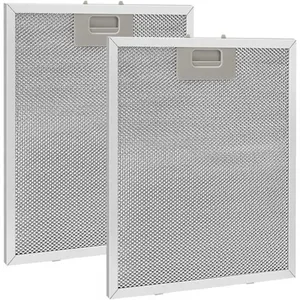 ZHANDD Lot de 2 filtres à graisse métalliques 320 x 260 mm aluminium a... pas cher