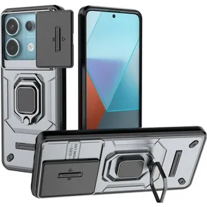 BOONGET Coque Xiaomi Redmi Note 13 Pro 5G (6.67") Caméra arrière de protection de fenêtre de poussée de fabrication précise - ArgentVendu parcdiscount