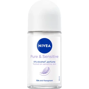3x Nivea Deodorant Roller Sensitive & Pure 50 ml pas cher
