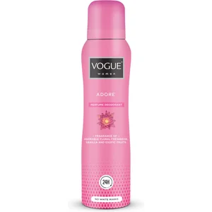 3x Vogue Adore Parfum Deodorant 150 ml pas cher
