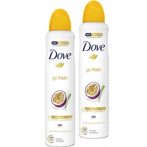 Dove Deo Spray - Passievrucht & Citroengras - 2 x 150 ml pas cher
