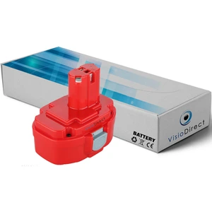 Comparateur de prix : VISIODIRECT Batterie pour Makita 6343DWDE perceuse sans fil 3000mAh 18V