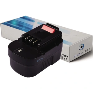 VISIODIRECT Batterie pour Black et Decker EPC14CA perceuse visseuse 3000mAh 14.4V pas cher