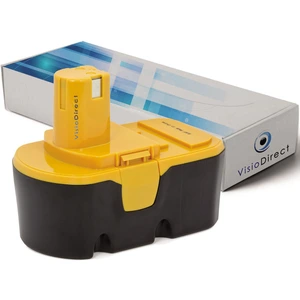 Comparateur de prix : VISIODIRECT Batterie pour Ryobi CS1800 tronçonneuse sans fil 3000mAh 18V
