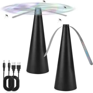 KZQ 2 PCS Ventilateur Anti Mouche Anti-moustiques Répulsif à Pales pou... pas cher