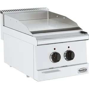 Combisteel BASE 600 BAKPLAAT ELEK. CHR. ENKEL - 7178.0065