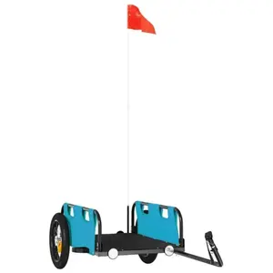 VIDAXL Winter SaleTOP Remorques de vélo Bleu - Remorque de vélo bleu ...Vendu parcdiscount