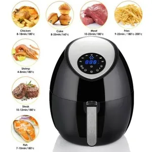 Friteuse à air - Uten - HF-8919DTS - 4.5L, 1500W, Écran Tactile LED avec panier amovible pas cher