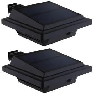 LITZEE Lampe solaire pour gouttière 40 led Lampes solaires pour l'exté...Vendu parmanomano