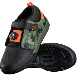 Leatt Shoe 4.0 Clip Pro #US10/UK9.5/EU44/CM28 Camouflage pas cher