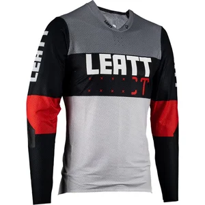 Leatt MTB Jersey Gravity 4.0 with long sleeve and reinforced elbow pas cher