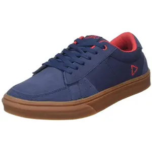 Leatt Chaussures de VTT plates 1.0 unisexes, Bleu onyx, 47 EU pas cher