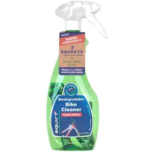 Squirt Cycling Products Dégraissant 3 Sachets 750ml One Size pas cher