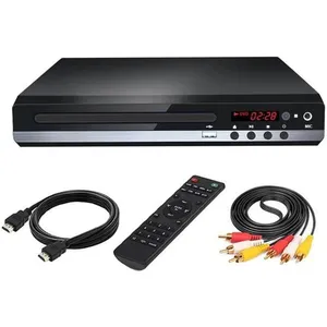 ZEAICOS Lecteur DVD Câble AV HDMI compact Entrée USB UHD 1080P 5.1 Sté... pas cher