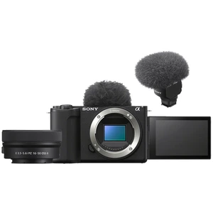 Sony ZV-E10 II + 16-50mm II + shotgun ECM-M1 microfoon pas cher