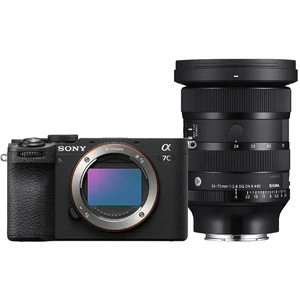 Sony A7C II zwart + Sigma 24-70mm F2.8 DG DN II Art Sony E-mountVendu parkamera-express
