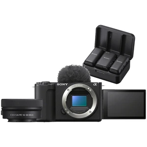 Sony ZV-E10 II + 16-50mm II + ECM-W3 microfoon pas cher
