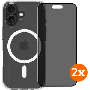 BlueBuilt Protective Back Cover MagSafe iPhone 17 + Protège-écran de Confidentialité Lot de 2 pas cher
