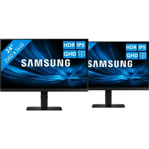 Samsung LS24D600UAUXEN Lot de 2 pas cher