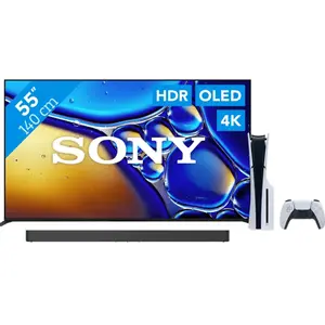 Sony 55" Bravia 8 II 4K QD-OLED + Sony Bravia Theatre Bar 8 Noir + Pla...