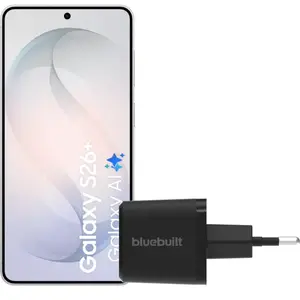 Samsung Galaxy S26 Plus 512 Go Blanc 5G + BlueBuilt Chargeur 45 Watts ...Vendu parcoolblue