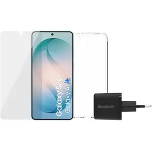 Samsung Galaxy S26 Plus 512 Go Bleu Clair 5G + Pack d'Accessoires Comp...