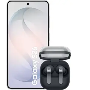 Samsung Galaxy S26 512 Go Blanc 5G + Samsung Galaxy Buds4 Pro Noir pas cher