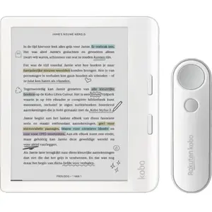 Kobo Libra Colour Blanc + Remote pas cher