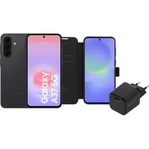 Samsung Galaxy A37 256 Go Noir 5G + Pack d'Accessoires de Base pas cher