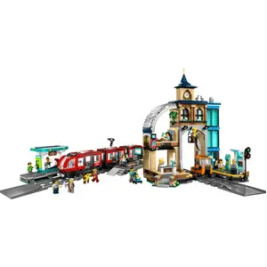 LEGO City - Set Train et Tramway pas cher