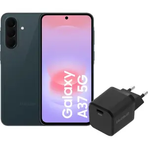 Samsung Galaxy A37 256 Go Vert Foncé 5G + BlueBuilt Chargeur avec Port... pas cher
