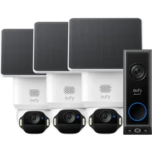 eufy SoloCam E42 Lot de 3 + Video Doorbell E340  pas cher