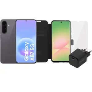 Samsung Galaxy A57 128 Go Gris 5G Enterprise Edition + Pack d'Accessoi... pas cher