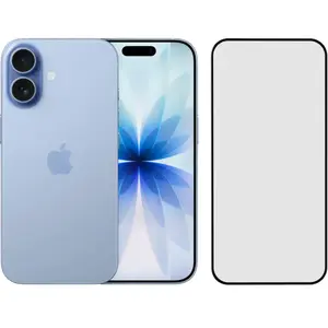 Apple iPhone 17 512 Go Bleu + BlueBuilt Protège-écran Verre pas cher