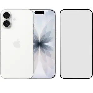 Apple iPhone 17 512 Go Blanc + BlueBuilt Protège-écran Verre pas cher