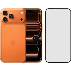 Apple iPhone 17 Pro Max 512 Go Orange + BlueBuilt Protège-écran Verre pas cher