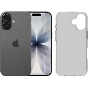 Apple iPhone 17 512 Go Noir + BlueBuilt Protective Back Cover Transpar... pas cher