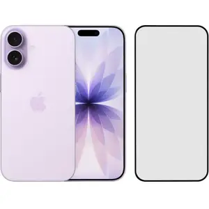 Apple iPhone 17 512 Go Mauve + BlueBuilt Protective Back Cover Transpa... pas cher