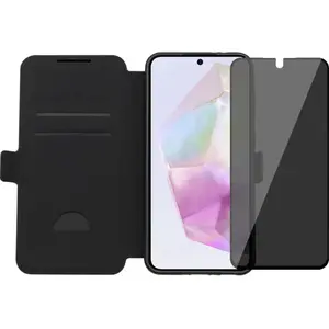BlueBuilt Samsung Galaxy A36 Book Case Noir + Protège-écran Filtre de Confidentialité VerreVendu parcoolblue
