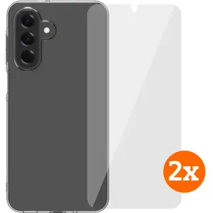 BlueBuilt Samsung Galaxy A17 4G/5G Back Cover Transparent + Protège-écran Verre Lot de 2Vendu parcoolblue