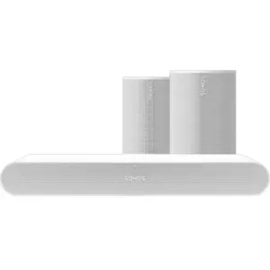 Sonos Ray Blanc +  Era 100 SL Lot de 2 Blanc 
