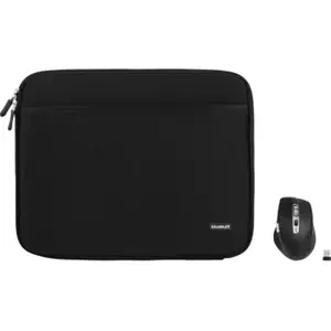 BlueBuilt Housse pour PC Portables Largeur 31 cm 13 Pouces M Noir + Maximus Souris pas cher