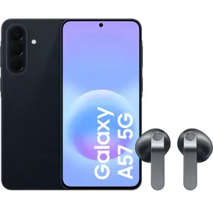 Samsung Galaxy A57 128 Go Bleu Foncé 5G + Samsung Galaxy Buds4 Noir pas cher