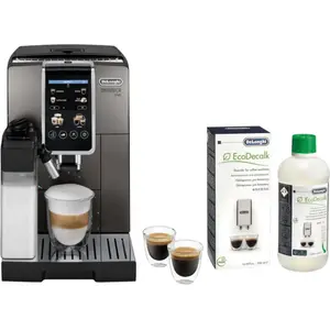 Delonghi De'Longhi Dinamica Plus ECAM380.95.TB + Détartrant pas cher