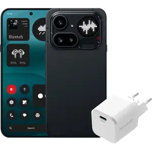 Nothing. Nothing Phone (4a) Pro 128 Go Noir 5G + BlueBuilt Chargeur av... pas cher