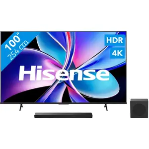 Hisense 100" PRO QLED E7Q (2025) + Hisense AX3120Q  pas cher
