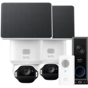 Eufy SoloCam E42 Lot de 2 + Video Doorbell E340 + Chime  pas cher
